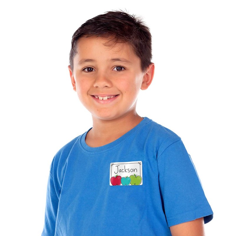 CTP Doodle Apples Badge Labels for Classroom (Creative Teaching Press