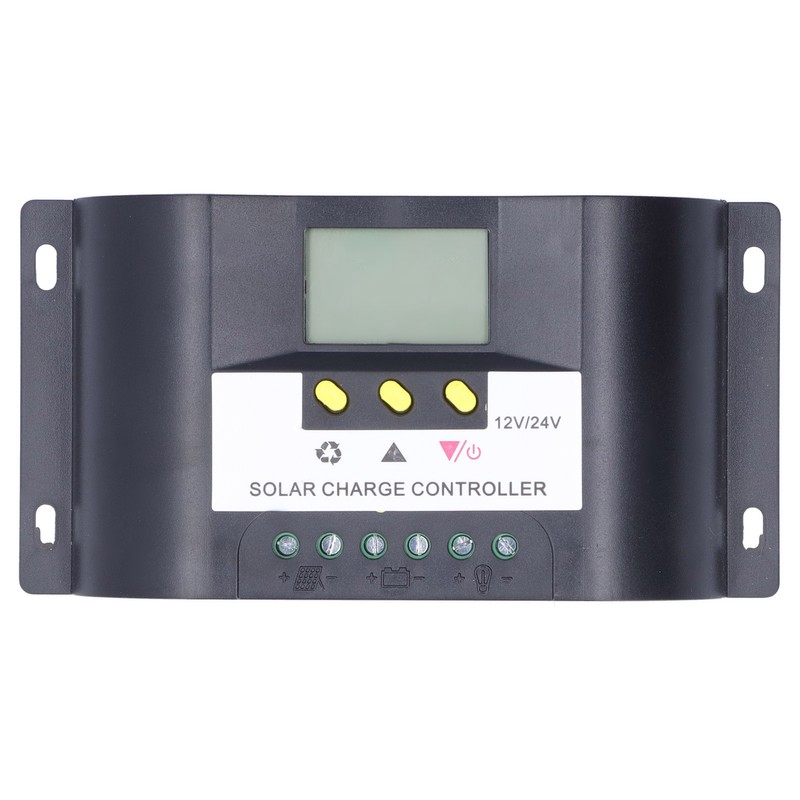 Intelligent Solar Charge Controller with Adjustable Timer Control Modes LCD
