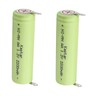 Kastar 2-Pack 1.2V 2200MAh Ni-MH Battery Compatible with Remington MS3-1700