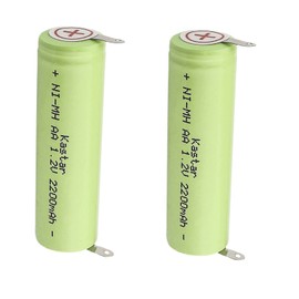 Kastar 2-Pack 1.2V 2200MAh Ni-MH Battery Compatible with Remington MS3-1700 MS3-2700 MS3-1000 MS3-4700 Groomer/Trimmer