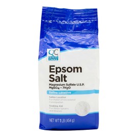Quality Choice Epsom Salt Saline Laxative 1lb