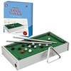 ADEPTNA Desktop Mini Pool Table Game Set Compact Tabletop Billiards