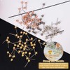 800PCS Map Push Pins, 4 Colors Stainless Steel Head Marking
