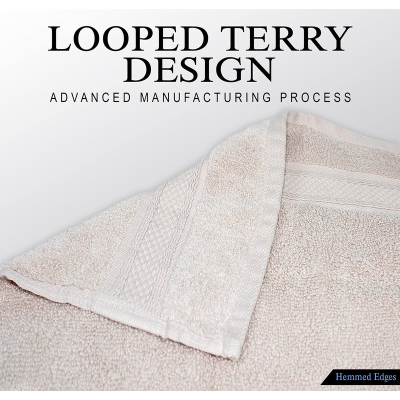 QCS Towels - Face Cloths - 33 x 33 cm