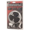 iLink Part No 1250 Black Oscillating Auto Fan