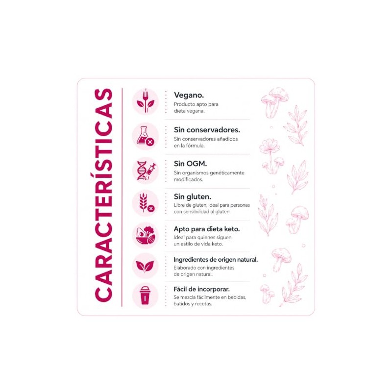 Wildmountain Cordyceps Militaris en Polvo 100g Hongo Adaptógeno | Suplemento