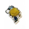 Newsha Ghasemi Link Double Sided Keychain 2.5 In