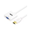 Adaptador HDEMI a VGA con Salida de Audio 3.5 mm