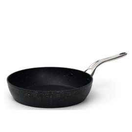 Starfrit The Rock Classic 10" (26cm) Non-Stick Deep Fry Pan - Durable Forged Aluminum - Oven Safe - PFOA Free - Easy to Clean