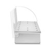 Landree® Smoker Box Made of Rustproof Stainless Steel with 28