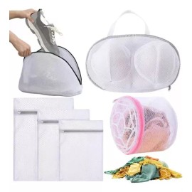Veraly Set 6 Bolsa Lavado Prendas Delicadas Ropa Interior Zapato