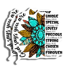 Christian Faith Magnets - Inspirational Quotes - Bible Verse Magnets - Religious Home Decor - Motivational Magnets- 2 Pack - Made in USA - PLDFMAG3377