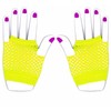 The Glowhouse 80s Neon Fishnet Gloves Short and Long Vibrant
