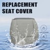 Priprilod Driver and Passenger Side Bottom Replacement Leather Perforated Seat