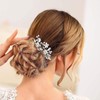 WRENYZK 18 Pcs Bride Hair Pins, Diamond Bobby Pins for