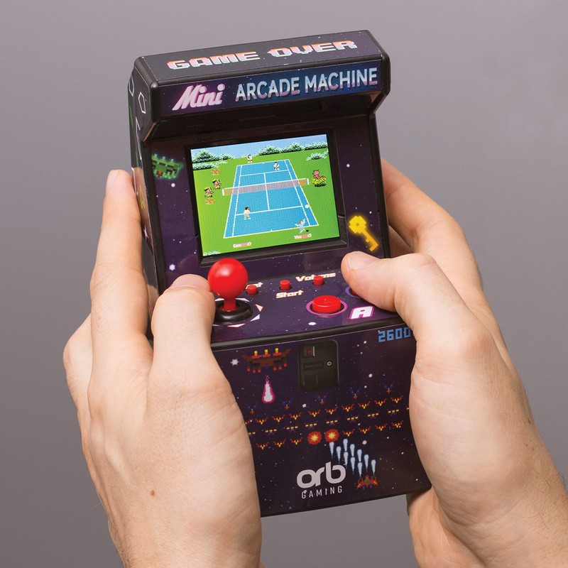 Mini Arcade Machine, 240 In-Built Games, 8-Bit Retro Arcade Games,