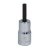 1/4" Dr, 9/64" Size, SAE Hex Bit Socket, 6 Pts,