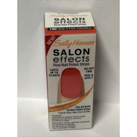Sally Hansen Salon Effects Nail Polish Strips, Red-y For Trouble