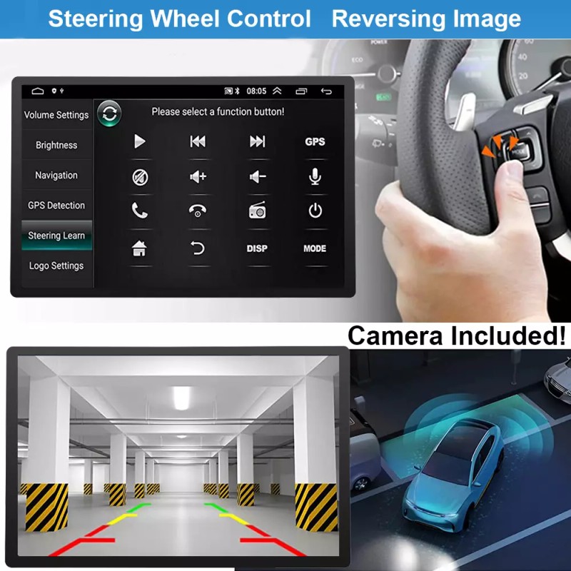 YuanTing For Toyota Camry 2007-2011 Carplay Android 13 Auto Car