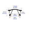 Rimless Glasses Nose Bridge Eyeglass Pads Piece Screw Nut and