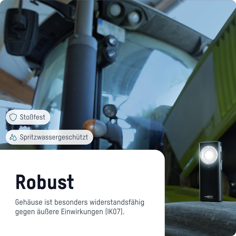 Ansmann LED Work Light WL1200R Sensor 1200 lm 12 W