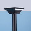 SEABEFORE 12" Ceiling Mounted shower arm Matte Black shower head