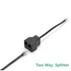 Phone Line Splitter,Telephone Splitter,with RJ11 6P4C Plugs,Suitable for Telephone,Fax Machine