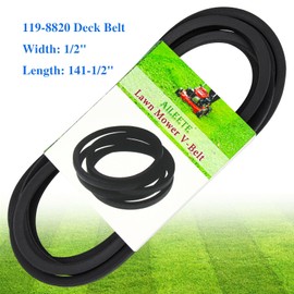 AILEETE 119-8820 Deck Belt 1/2" x 141-1/2" for Toro TimeCutter 50 inch Deck Belt SS5000, SS5060, MX5060 Zero Turn Riding Mower, Replaces 119-8820 Toro Belt, Exmark 119-8820-SL Belt