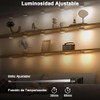 Luz de LED Noche Recargables 6 Pack,Luces para Cocina 13