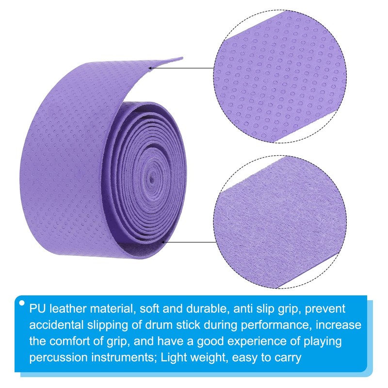 PATIKIL Drum Stick Tape Drumstick Grips Drumstick Wrap Anti Slip