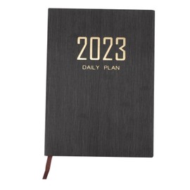 SEWACC 2023 Agenda Book Monthly Planning 2023 Daily Planner Daily Journal Schedule Planner Heavy Duty Planner 2022-2023 Planner 2023 Date Calendar 2023 English Planner Black Paper