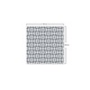 Bonamaison Kitchen Decoration, Tablecloth, 140cm x 140cm - Designed and