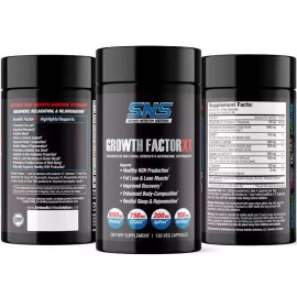 Serious Nutrition Solutions Growth Factor XT 120 Capsules