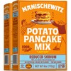 Manischewitz Low Sodium Potato Pancake Mix, 6oz (2 Pack) Gluten