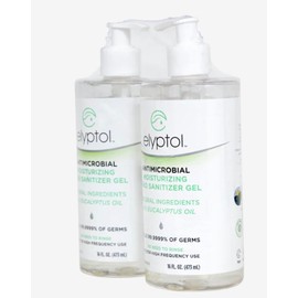 Elyptol Elyptol Organic Hand Sanitizer 16 Fl Oz (Pack of 2) Eucalyptus Scented Hand Sanitizer Vegan All Natural Cruelty Free
