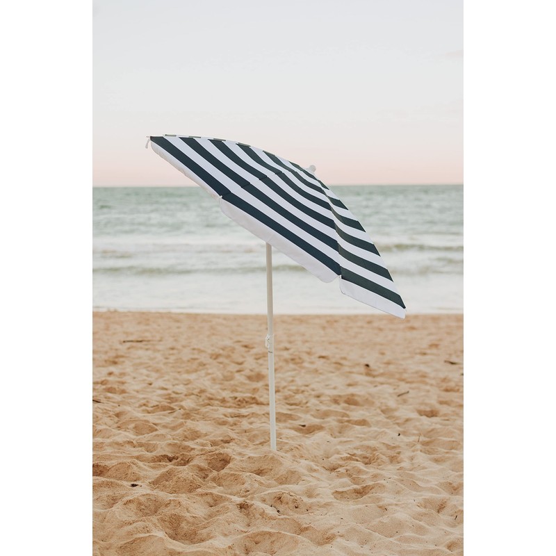 PICNIC TIME 5.5 Ft Portable Beach Umbrella, Lightweight UV Protection