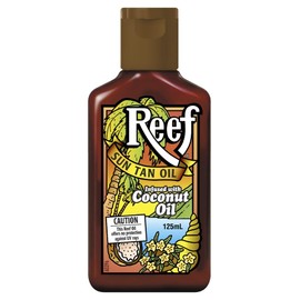 Reef Dark Sun Tan Oil Coconut 125ml (SPF0)