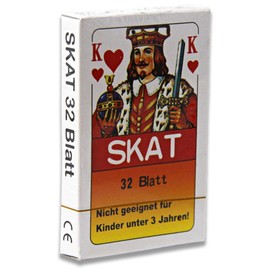 Skat Set of 2 Playing Cards 2 x 32 Sheets No. 1177