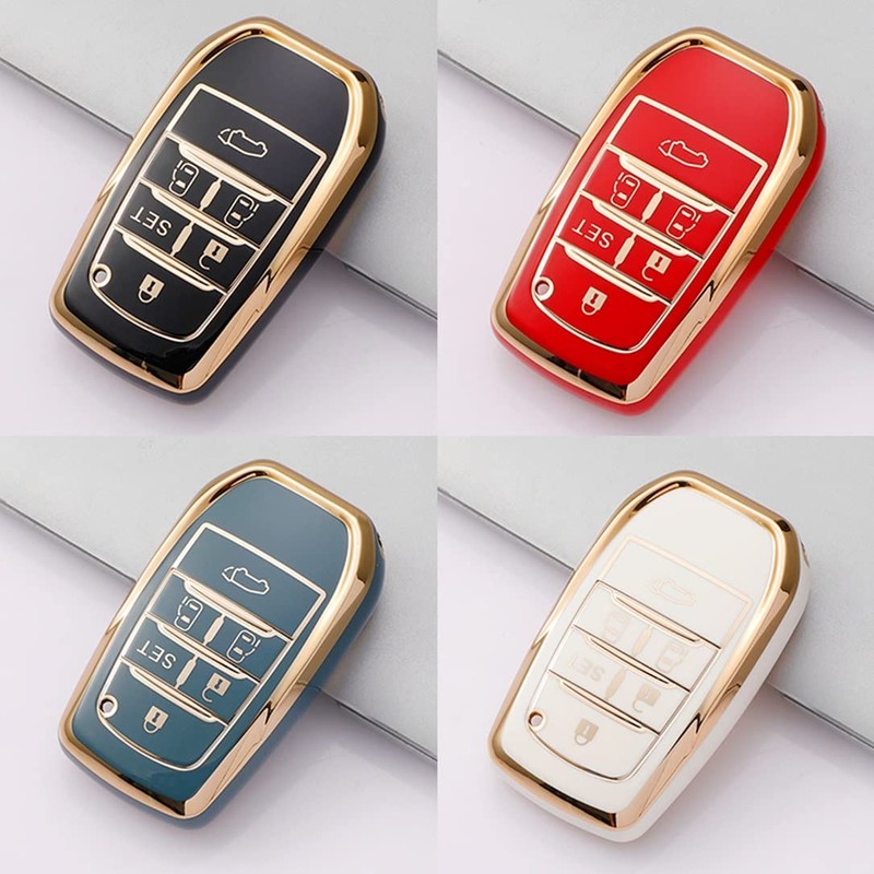 YANMW Alphard 30 Series Key Case Compatible Toyota Alphard Vellfire
