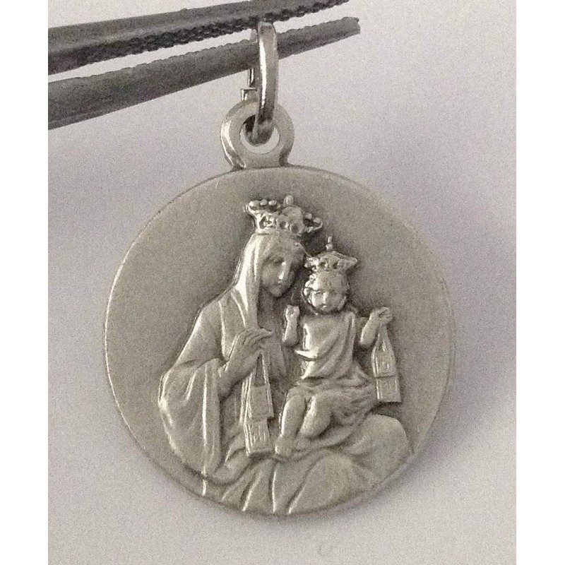 CARMEL SCAPULAR MEDAL (OUR LADY OF MOUNT CARMEL - VIRGIN