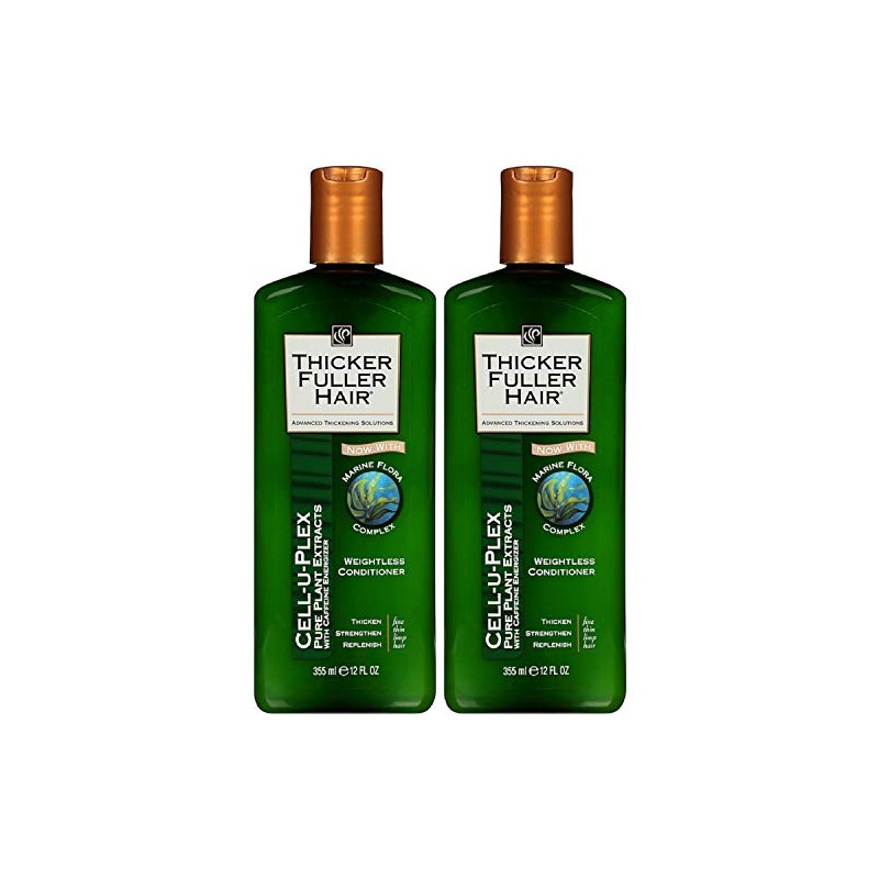Thicker Fuller Hair Weightless Conditioner Cell-U-Plex 12oz. (2 Pack)