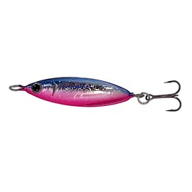 ZEAKE Metal Jig SB005, S Bit, 0.5 oz (15 g), Blue Pink