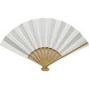 Kyoto Fan, White Fine Bone Fan, Dressing, Wedding, Made in