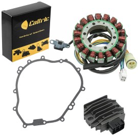 For Yamaha Stator & Regulator Rectifier for Yamaha Grizzly 350 2007-2012 With Gasket