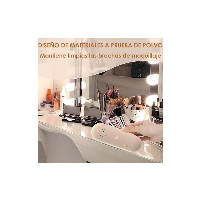 JESUS Funda para Brochas de Maquillaje, Bolsa de Maquillaje de