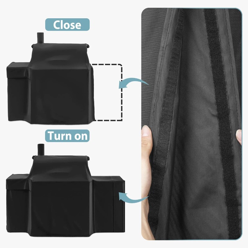 SHINESTAR Heavy Duty 8080 Grill Cover for Char-Griller 5050, 5650,