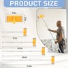 Pole Sander Drywall, 31-74-inch Manual Hand Drywall Sander with Extension