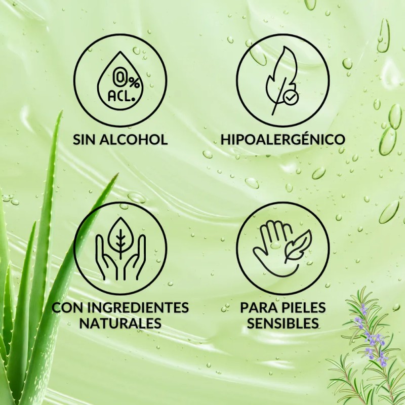 Gel Fijador Natural Romero Sábila