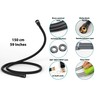 YOSSEE PVC Smooth Shower Hose 1.5M / 59 Inch with