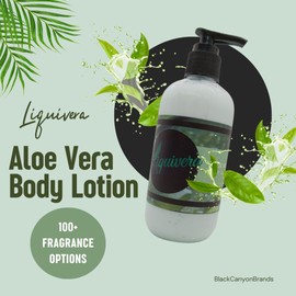 Liquivera Moonlight Scented Body Lotion with Aloe Vera, 8 Oz